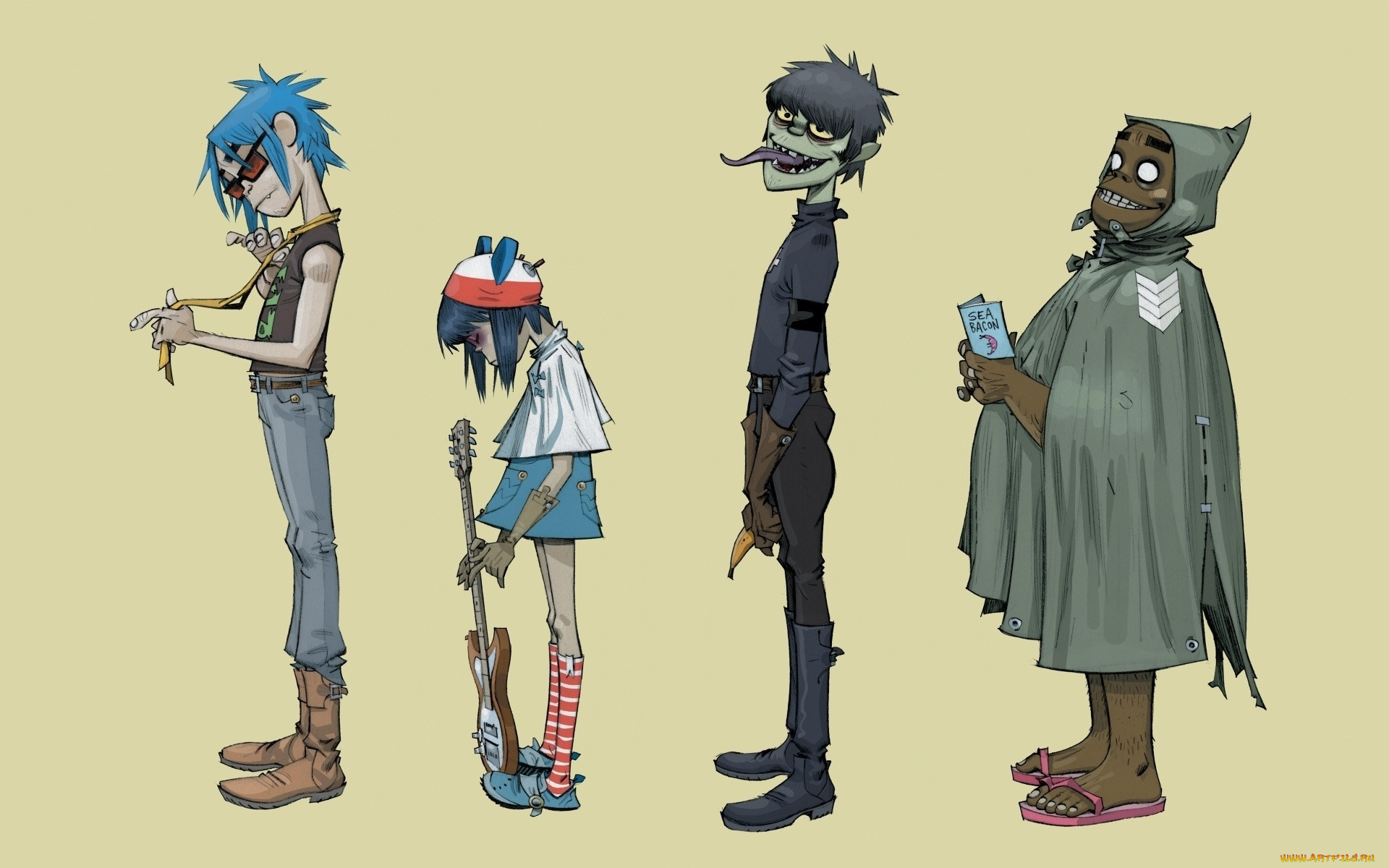 , gorillaz, 